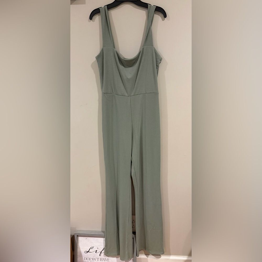 Sage Women's Soft Green Jumpsuit